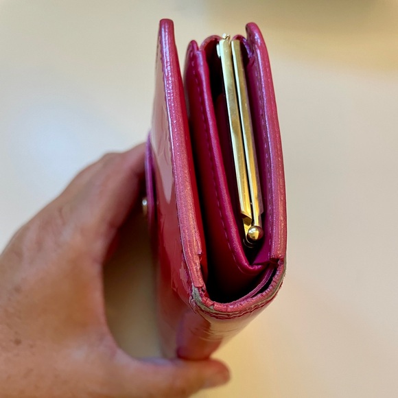 Louis Vuitton Vernis PortefeuilleViennois Bifold wallet - pink patent leather - Picture 2 of 9